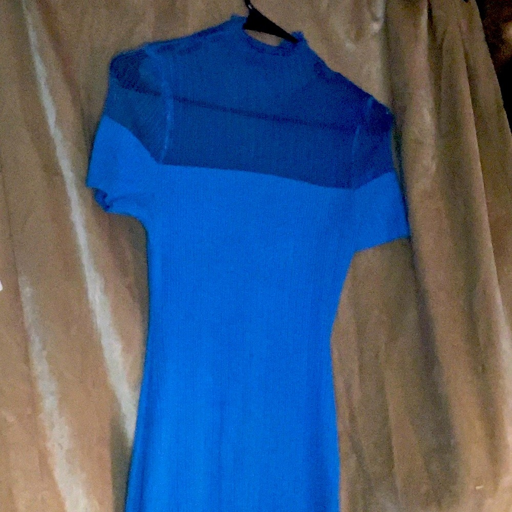 💙 mesh top dress